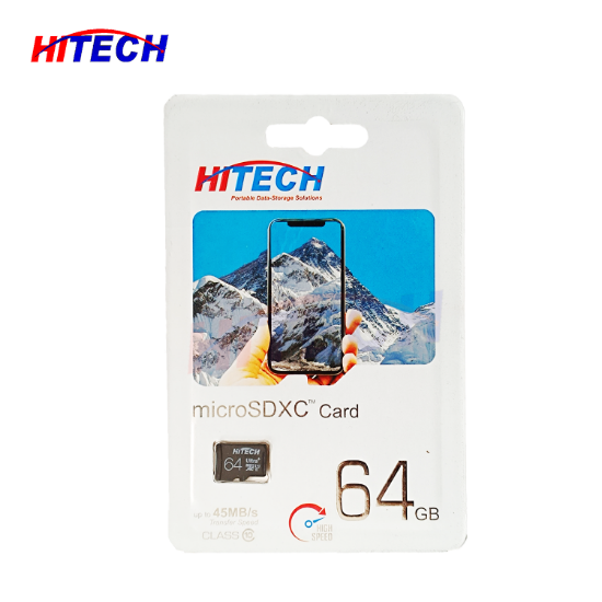 Picture of Hitech  High Speed 64GB Memory Card For Mobile