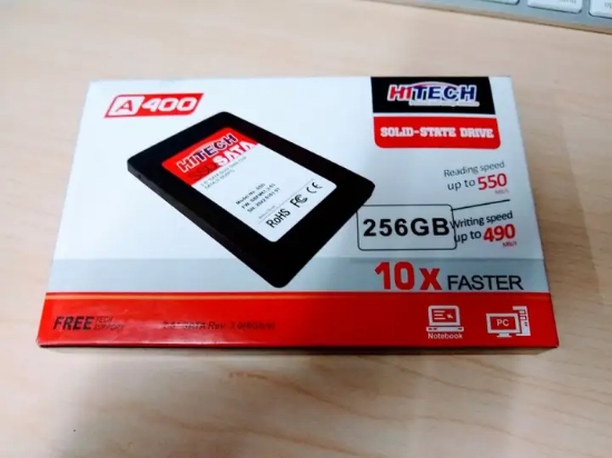 Picture of Hitech 256 GB SSD 2.5" inch SATA SSD, Price in Nepal
