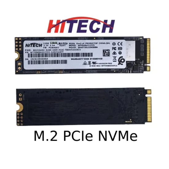 Picture of HITECH SSD PCIe NVMe Solid State Drive 128GB 256GB 512GB 1TB