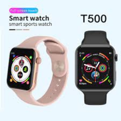 Picture of T500 Smartwatch Stay Connected with 1.6" HD IPS Display & Silicone Band