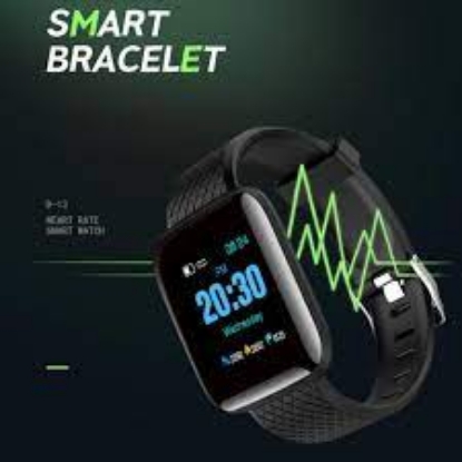 Picture of D13 Waterproof Smartwatch: Heart Rate Monitor & Pedometer
