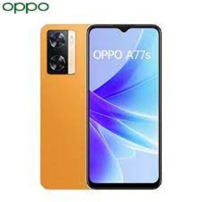 Picture of Oppo A77s: Elevate Your Experience with 8GB+128GB, 50MP AI Dual Camera, Fiberglass Leather Design, and 33W Super Vooc Charger