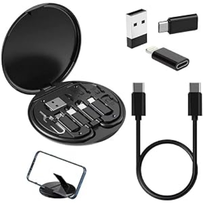 Picture of Ultimate Data Cable Set: Compact & Portable Charging Solution for All Your Devices